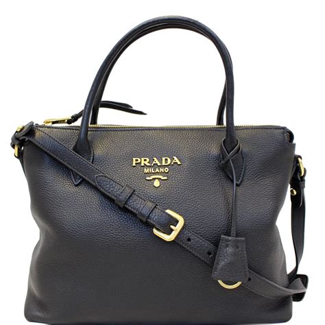 lg black leather prada bag|authentic Prada leather handbags.